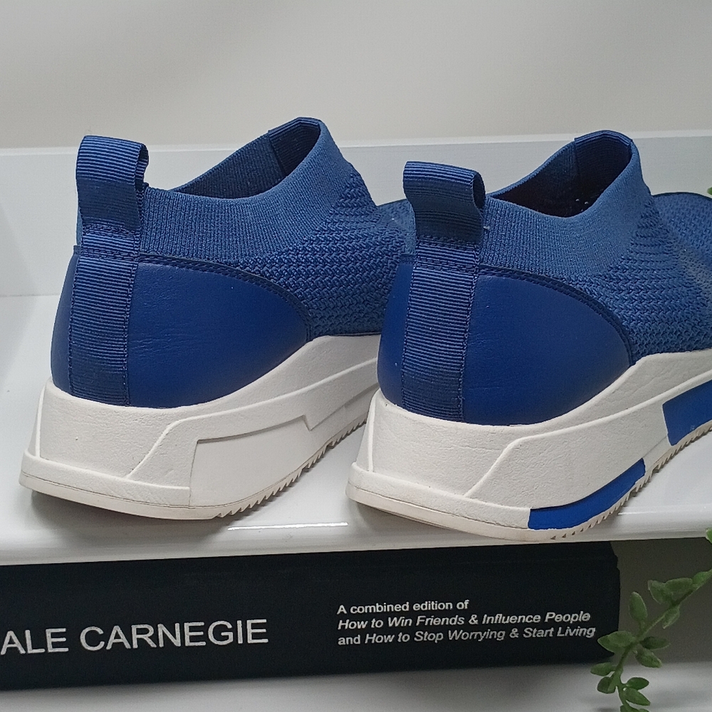 Fitflop Blue Sneakers with Knit Design - Picture 6 of 6